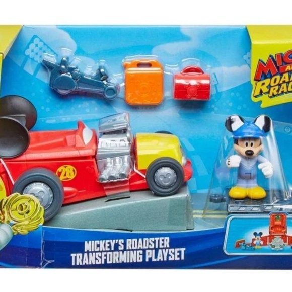 Fischer Price Disney Jr Mickey and the Roadster Racers transforming playset - Picture 3 of 15